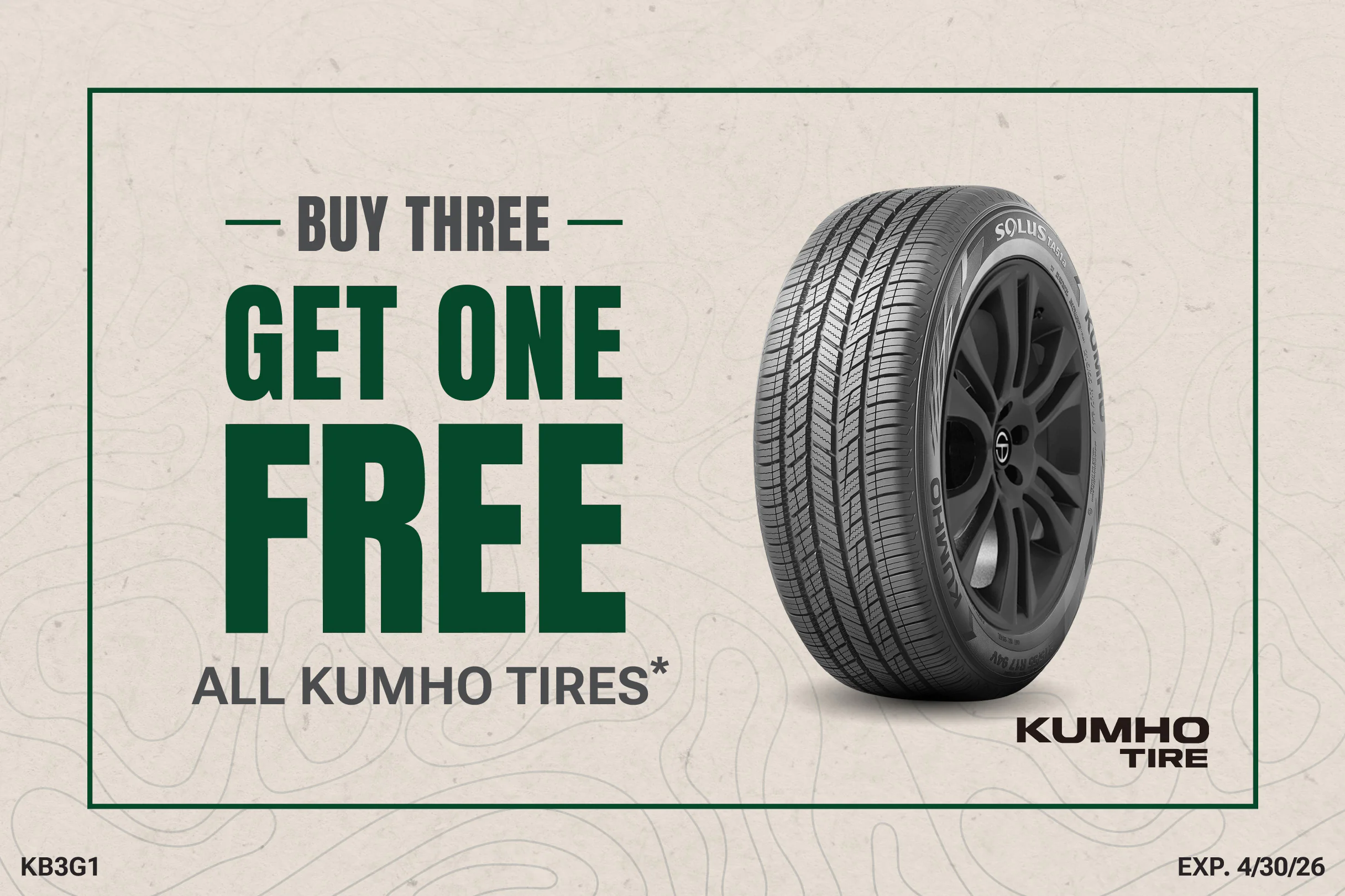 ALL KUMHO TIRES